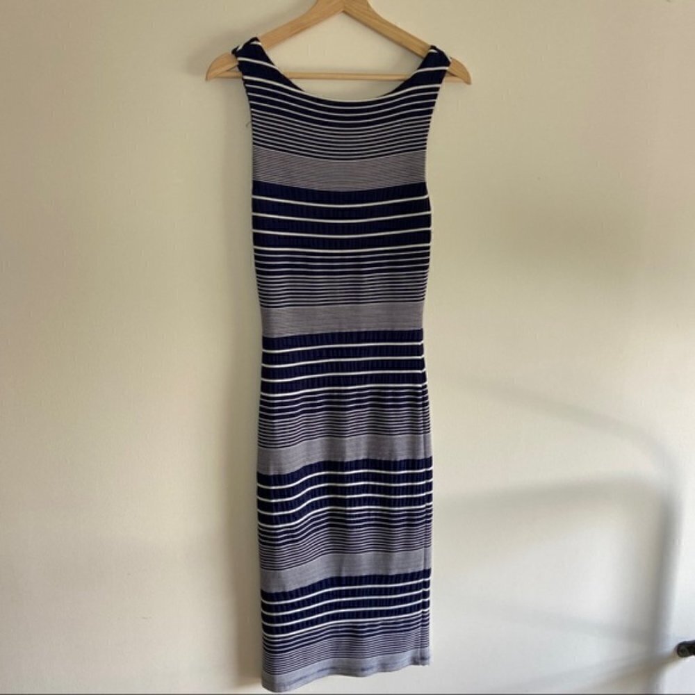 MAEVE Anthropologie Edisto striped midi dress sz XS - Picture 8 of 9